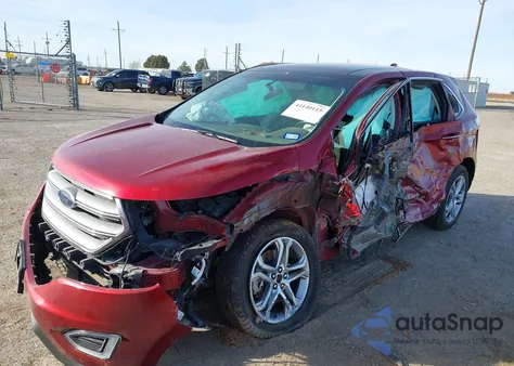 2017 Ford Edge Titanium z USA, uszkodzony, nr VIN 2FMPK4K95HBC49640